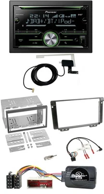 Pioneer CD USB Lenkrad Bluetooth 2DIN DAB Autoradio für Land Rover Freelander 20 - Bild 1 von 4
