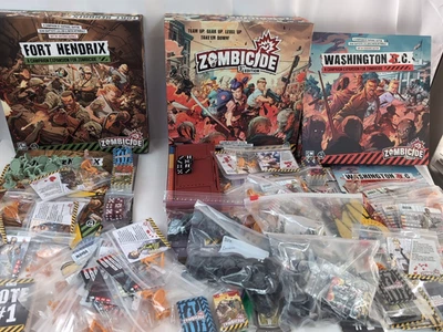 ZOMBICIDE 2nd EDITION Kickstarter- Fort Hendrix/Washington ZC/Chronicles/+ More - Image 1 of 4