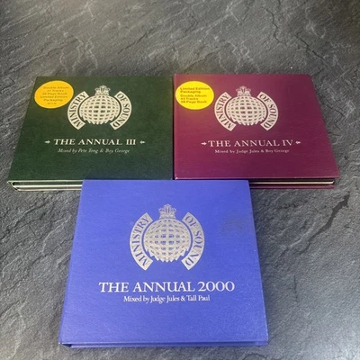 Ministry of Sound The Annual III, IV, 2000. Tong,   jules, Paul, George bundle  - Изображение 1 из 4