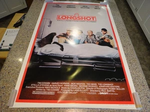 Locandina film originale The Longshot 1986 arrotolata 27" x 41" - Tim Conway - Foto 1 di 11