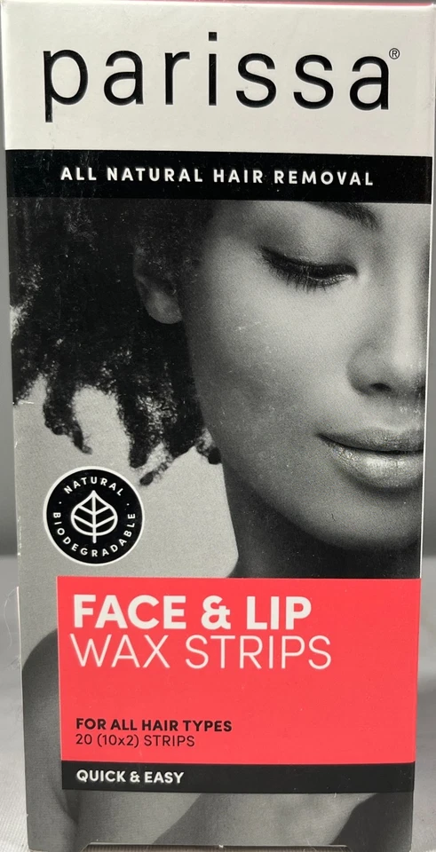 Wax Strips Face & Lip 20 Count By Parissa