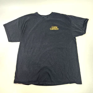 Little Caesars Pizza T-Shirt Men’s L Employee Staff Crew Uniform Black Genius - Picture 1 of 8
