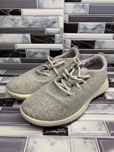 Allbirds Wool Runners 0422 NV1 Light Grey Wool Lace-Up Sneaker Shoes Women's 11 - Picture 1 of 7
