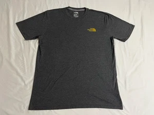 The North Face Herren T-Shirt Large Kurzarm Rundhals Schleife Logo Tee dunkelgrau - Bild 1 von 6