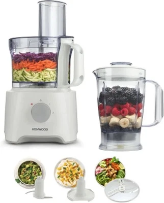 Kenwood Food Processor, 2.1L Bowl, 1.2 L Blender, Emulsifying, Knife Blade  - Image 1 of 4