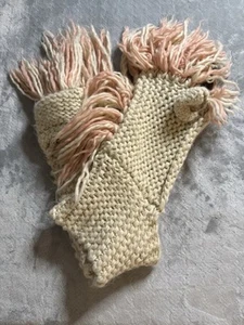 Girls Large/Medium Unicorn Scarf Hat Glove Comfy Set Super Adorable And Warm - Picture 1 of 5
