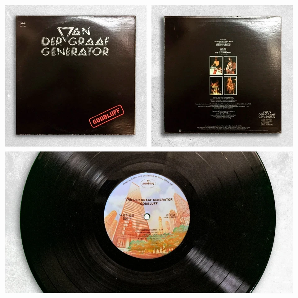 Van Der Graaf Generator - Godbluff (1st Press Black Vinyl) - Image 1 of 4
