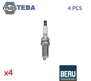 Z183 ENGINE SPARK PLUG SET PLUGS BERU 4PCS FOR NISSAN PRIMERA,AVENIR,ALMERA - Picture 1 of 5