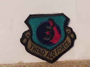USAF Third Air Force 3rd Subdued Patch 2 1/2 x 2 3/4 inches - Picture 1 of 2
