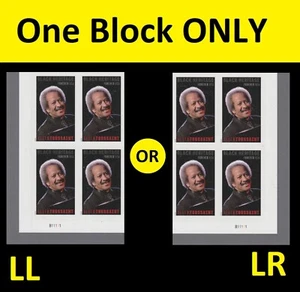 US 5957a Black Heritage Allen Toussaint imperf NDC plate block 4 MNH 2025 - Picture 1 of 1