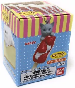Bandai Gashapon Neko Cafe Series 9 Mascot Keychain Blind Box - Picture 1 of 3