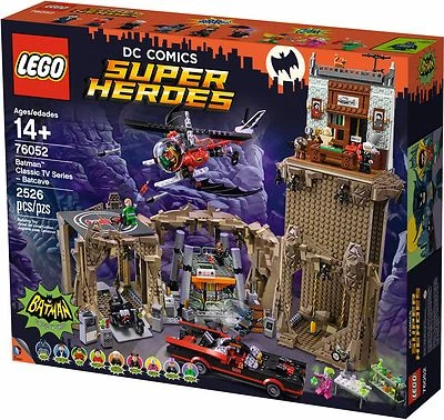Lego DC Comics Super Heróis 76052 Batman Série de TV Clássica Batcaverna - Novo em folha - Imagem 1 de 4