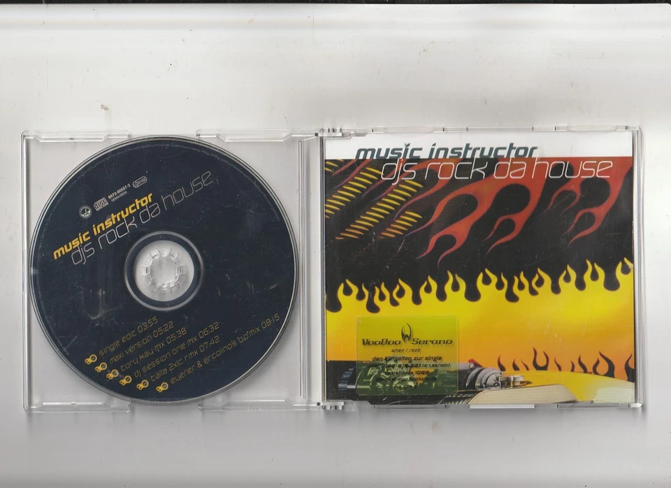 Music Instructor Djs rock da house (1999) [Maxi-CD] - Bild 1 von 1