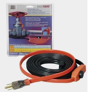 Cable de calefacción de tubería eléctrica automática de 24 pies protección contra congelación AHB124 - Imagen 1 de 1