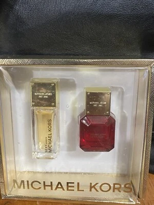 Michael Kors SEXY ÁMBAR Y SEXY RUBÍ COFRE Eau de Parfum 0.24fl.oz / 7ml cada uno Foto 1 de 2