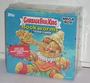 Topps 2022 Garbage Pail Kids Bookworms Sticker Cards Mega Box Neu Sealed - Bild 1 von 2