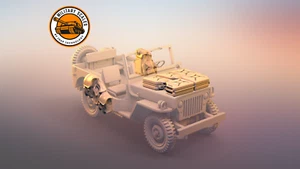 Packages for Jeep Willys MB #2 1:72 - Zdjęcie 1 z 4