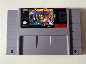 Stunt Race FX (Super Nintendo, 1994) Video Game Cart Only Tested Working - Picture 1 of 3