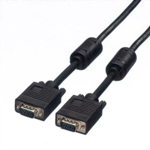 ROLINE 11.04.5252H VGA-Kabel HD D-Sub-Steckern 15-polig mit Ferritkern 2,0 m - Bild 1 von 2