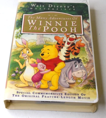 The Many Adventures Of Winnie The Pooh Walt Disney Masterpiece Collection VHS - Image 1 of 4