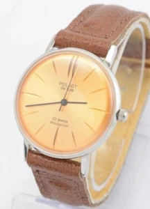 POLJOT DE LUXE vintage USSR Russian watch 23 jewels 1MChZ - Picture 1 of 6