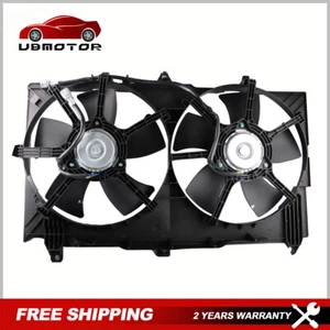 New Dual Radiator Cooling Fan For 03-06 Nissan 350Z 03-07 Infiniti G35 3.5l V6 - Bild 1 von 6