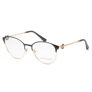 Bulgari Women's 53 mm Rose Gold and Black Opticals BV2223B-2033-53 - Picture 1 of 2
