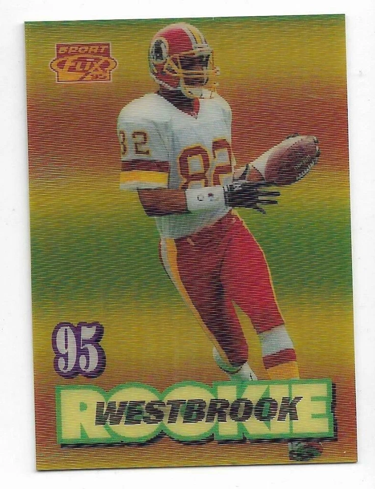 Michael Westbrook 1995 Sportflix Rookie Card 121 - Image 1 of 1