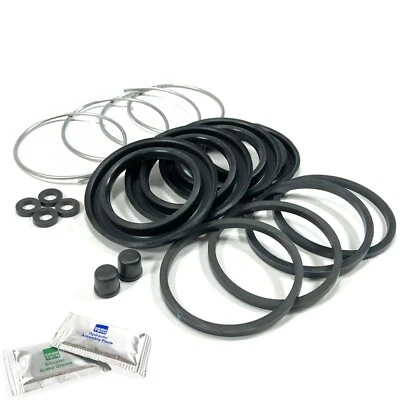 2X KITS DE REPARACIÓN DE PINZAS DE FRENO DELANTERAS SELLOS SE ADAPTA A: SAAB 90 99 1968-1974 BCK4807FX2 Foto 1 de 2