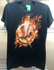 The Hunger Games 2012 Movie Promo Victory Tour T-Shirt Women's Size Small New - Picture 1 of 7