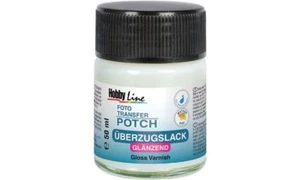 C KREUL Hobby Line Foto Transfer POTCH Überzugslack glänzend 50ml Serviettenlack