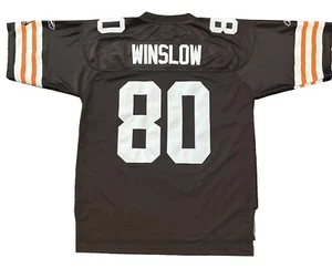 Cleveland Browns Jersey Large Mens Winslow Reebok Brown - Picture 1 of 9