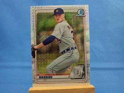 Bowman Chrome 2020 Prospects Mojo Refractor Matt Manning - Image 1 of 2