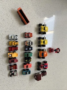 Micro Machine Lot Of 21 Vintage First Responders, Race Cars, Trucks, Semi - Picture 1 of 6