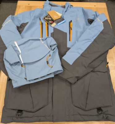 Мужская рыболовная парка Bass Pro Shops Guidewear Xtreme поздний сезон средний размер GoreTex - Изображение 1 из 4