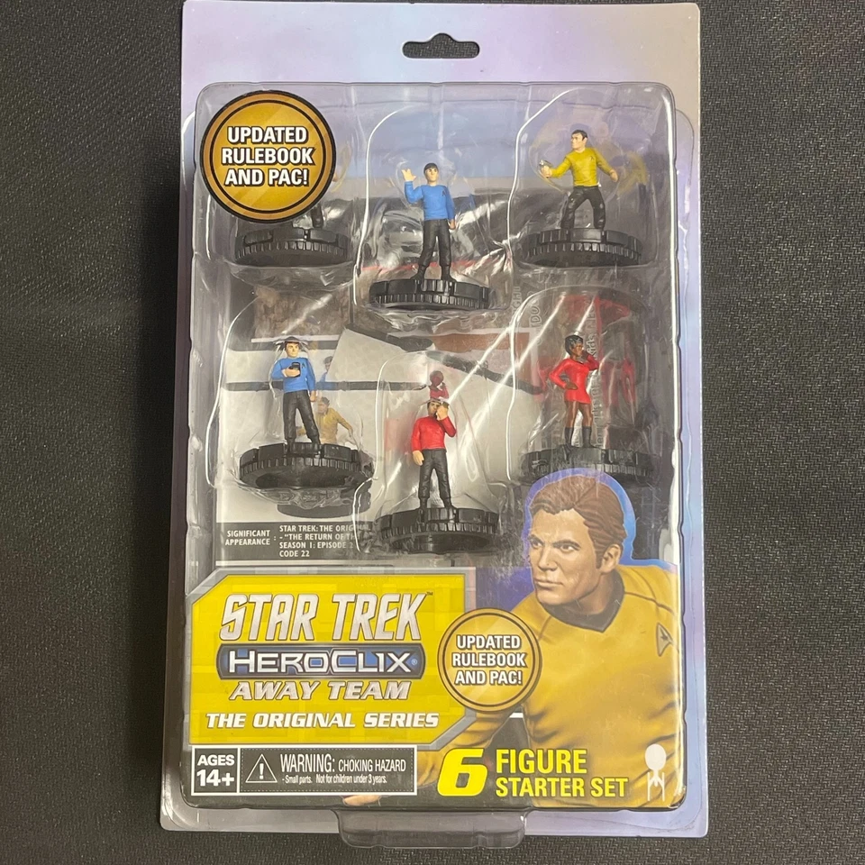 Star Trek Heroclix Away Team: The Original Series Starter Set New Sealed - Image 1 of 1