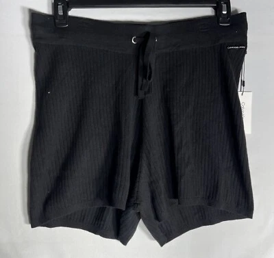 Calvin Klein Jeans Pull On Ribbed Shorts  - Image 1 of 4