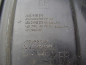 ORIGINAL MK4 E VAUXHALL CORSA VORDERBOGENFUTTER FORMLEISTE RH FAHRERSEITE 39026894 - Bild 1 von 1
