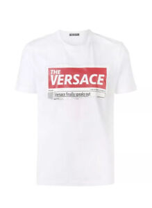 Versace 白色男士t 恤| eBay