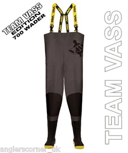 Team Vass Waders - Vass-Tex 700E vadeadores de pecho de alta resistencia - Imagen 1 de 1