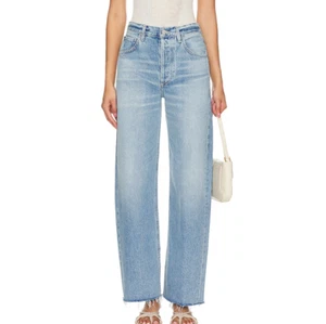 Citizens of Humanity Ayla Split Hem Wide Leg Jeans Womens 30 Button Fly Mojave - Picture 1 of 6