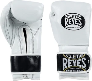 Cleto Reyes Training Gloves with Hook and Loop Closure - White 14oz - Picture 1 of 5