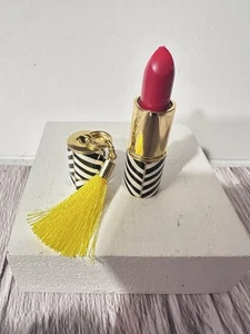 Lápiz labial satinado CAROLINA HERRERA #310 rojo Carolina 0,04 oz TAMAÑO DE VIAJE mini borla - Imagen 1 de 5