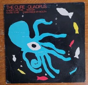 The Cure QUADPUS 1986 LP 1st US Press 12" Vinyl VG/VG+ CLEAN VINYL ORIGINAL EP - Picture 1 of 7