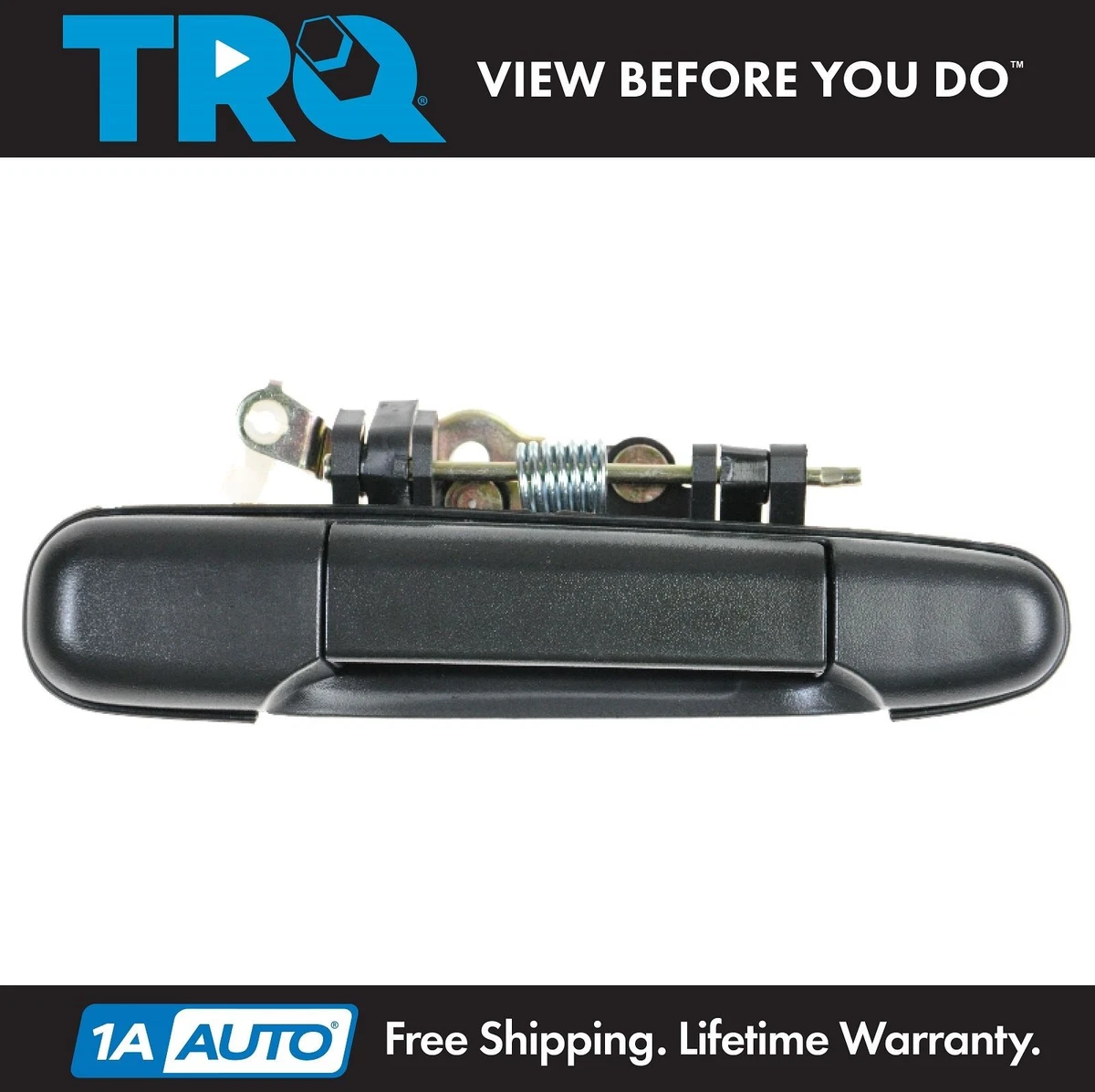 QzmLsk Manija De Puerta Exterior Para 1991-1994 Tercel Lado Del Pasajero Delantero Plástico Negro