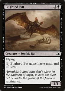 4x Blighted Bat - AKH (Amonkhet) #80 MTG Magic The Gathering Playset - Picture 1 of 1
