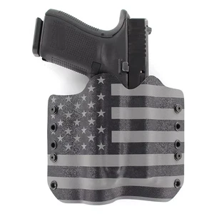 OWB Light Holster - H&K Handguns - Streamlight TLR-1 - Optic -USA Gunmetal Gray - Picture 1 of 7