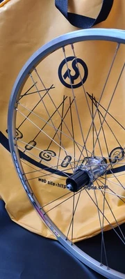 Laufrad HR Hinterrad Rigidia X-Pace 26" Mountain-Bike 8/9-fach 28-Loch RARE NOS - Bild 1 von 4