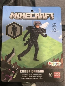 Disfraz Minecraft Ender Dragón Halloween Disfraz Cumpleaños Mono L 10-12 - Imagen 1 de 2