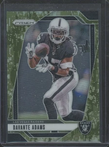 2024 Panini Prizm Davante Adams #150 Camo Prizm /15 Raiders - Bild 1 von 2